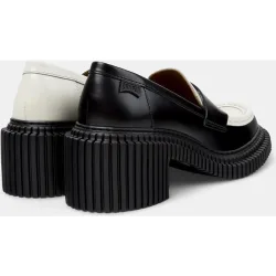 Mocasines de piel de mujer Pix London Twins