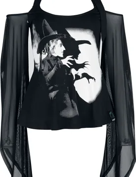 Gothic Top - The Witch Is Dead Top - XS - für Damen - Größe XS - schwarz - Frauen - female - The Wizard Of Oz by Killstar - FashionsVida