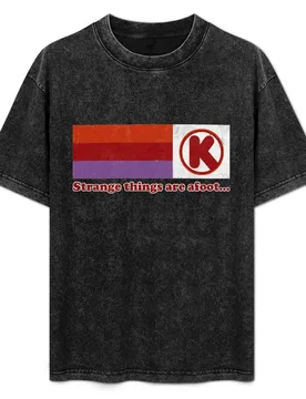 Strange things are afoot... T-Shirt Classic Crew Neck Cotton T-Shirt - Aliexpress - FashionsVida