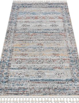 Teppiche Modern Teppich Belle Bn25a Beige / Blau 120x170 Cm 120x170 Cm