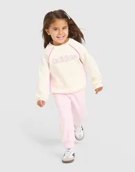 Linear Colour Block Crew Tracksuit Infant - Giallo, giallo giallo Bambino taglia 3-6M
