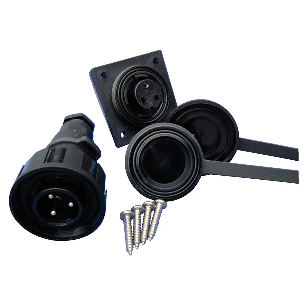 Pins Sealed Plug 10a Black One Size unisex - Index Marine - FashionsVida