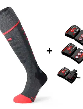 Chaussettes Longues Set Of Heat 5.1+rcb 1200 Anthracite / Red EU 45-47 Homme