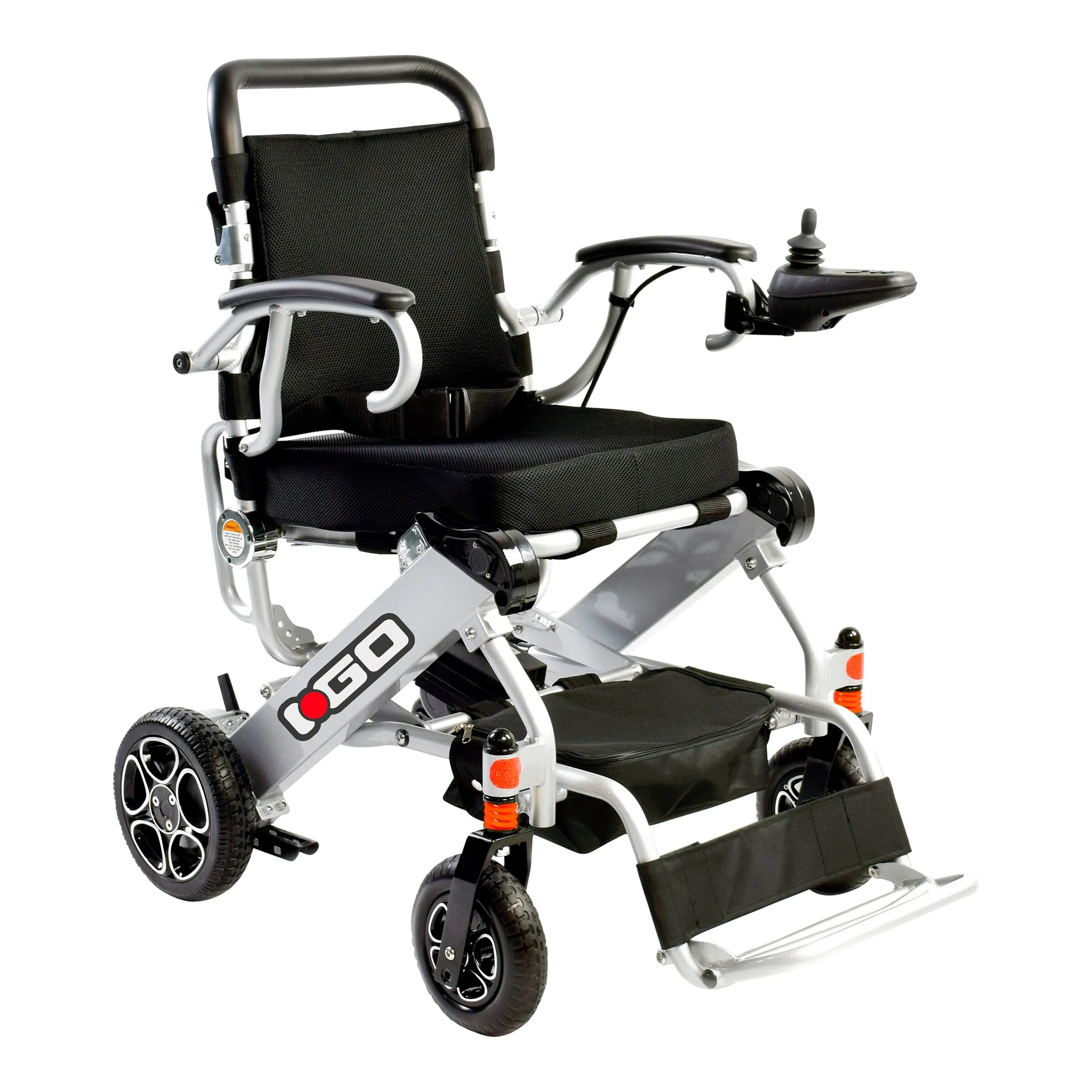 Falt-Elektrorollstuhl M40 silber - Mobilis - FashionsVida
