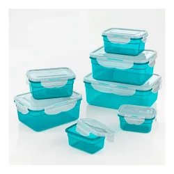 Frischhaltedosen-Set, 14-teilig gruen