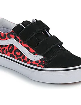 Kinderschuhe Old Skool V Glitter Leopard Diva Pink 27;28;29;30;31;32;33;34;32 1/2;27 1/2;31 1/2;30 1/2 Female - Vans - FashionsVida