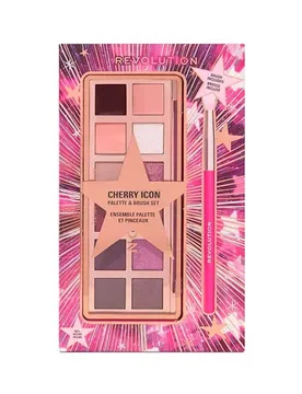 Cherie Icon Eye Shadow Palette And Brush Set - Revolution - FashionsVida