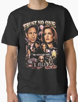The Truth is Out There 0305 Vintage Sci fi tv series The X Files Gift t shirt Retro Alien movie Graphic clothes All size tops - Aliexpress - FashionsVida
