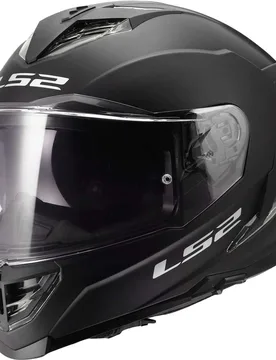 Casco Moto Integrale FF818 STORM III SOLID Opaco Nero taglia 3XL - LS2 - FashionsVida