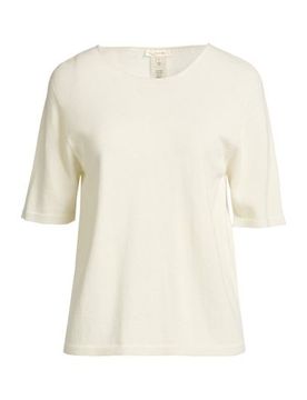 Pullover Mujer Hueso M Mujer