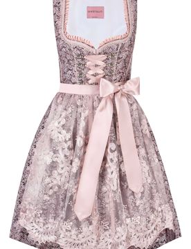 Dirndl Meryl (altrosa, Gr. 48) von Wiesnwuid für Damen, 100% Polyester