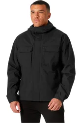 Escape rain chaqueta impermeable hombre Negro (L)