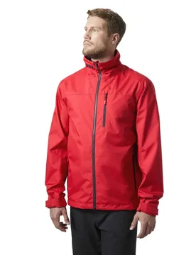 Crew 2.0 Jacket Red S Men - Helly Hansen - FashionsVida