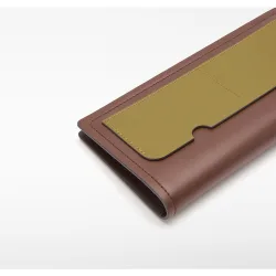 Cartera de mujer dorna de piel bicolor