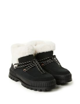 Palladium Boots fourrées en cuir