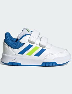 Scarpe Tensaur Hook and Loop 25 Cloud White / Bright Royal / Solar Slime