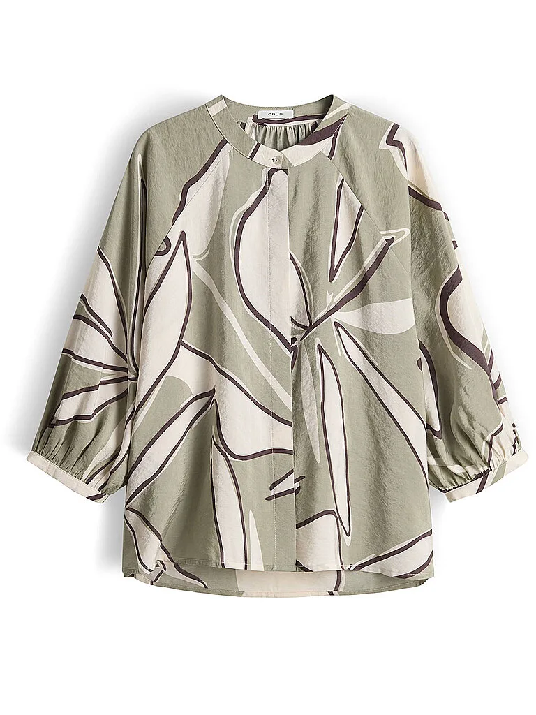 Opus Bluse FALOOM olive 38 - Opus - FashionsVida