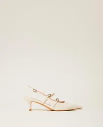Escarpins slingbacks avec brides