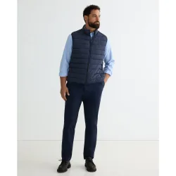 Pantalón sport de hombre, regular algodón elastómero tallas grandes