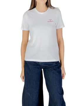 Only Damen T-Shirt Weiß 490566