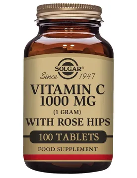 Comprimés Rose Hips C 1000mg 100 Unités