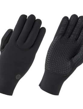 Guanti invernali ciclismo neoprene neri 2mm