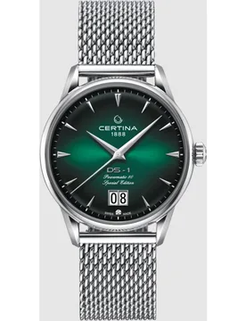 Reloj de hombre DS 1 C0294261109160 automático de acero - Certina - FashionsVida