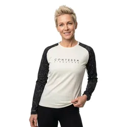 Maglia A Maniche Lunghe Trail Contessa Signature White / Multi