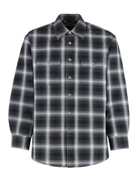 Check Cotton Long-Sleeve Shirt
