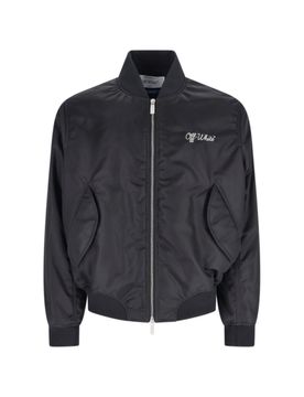 Men's Zip-Front Jacket in Polyamide with Viscose & Cupro Lining