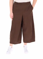 Pantalone wide leg MARRONE M