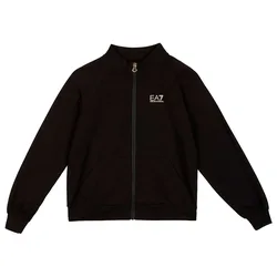 Ea7 Felpa Con Zip Core Id Black 6 Anni