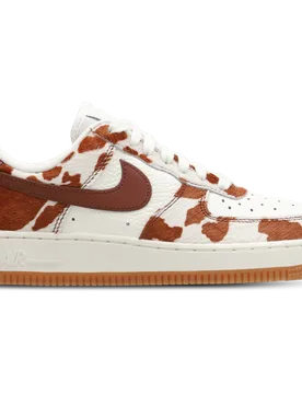 Air Force Air Force 1 Women's Sneakers - Brown - Size 3 - Leather - Brown - Size: 3 - Nike - FashionsVida