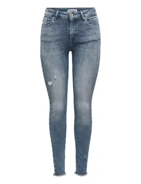 ONLBLUSH MID SKIN ANK RW DNM REA593 female