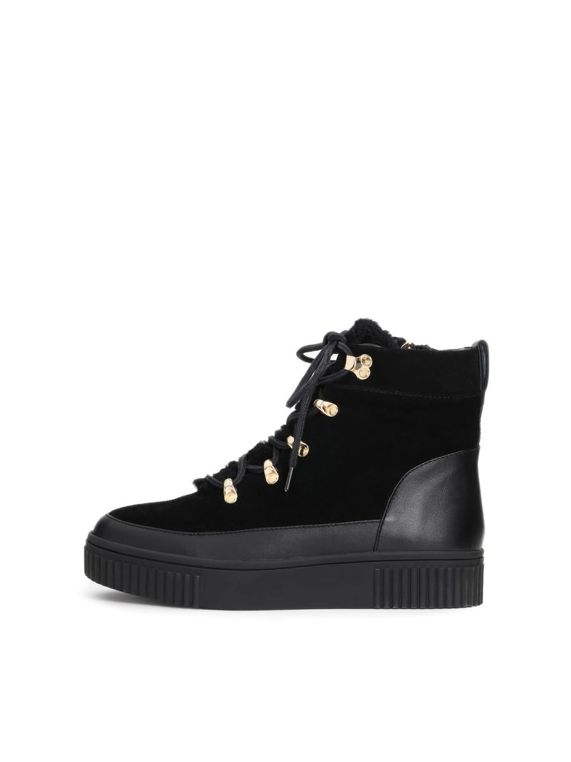Kazar Botines con cordones negro
