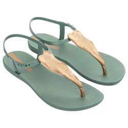 Sandali Classic Flora Green / Gold / Beige EU 40