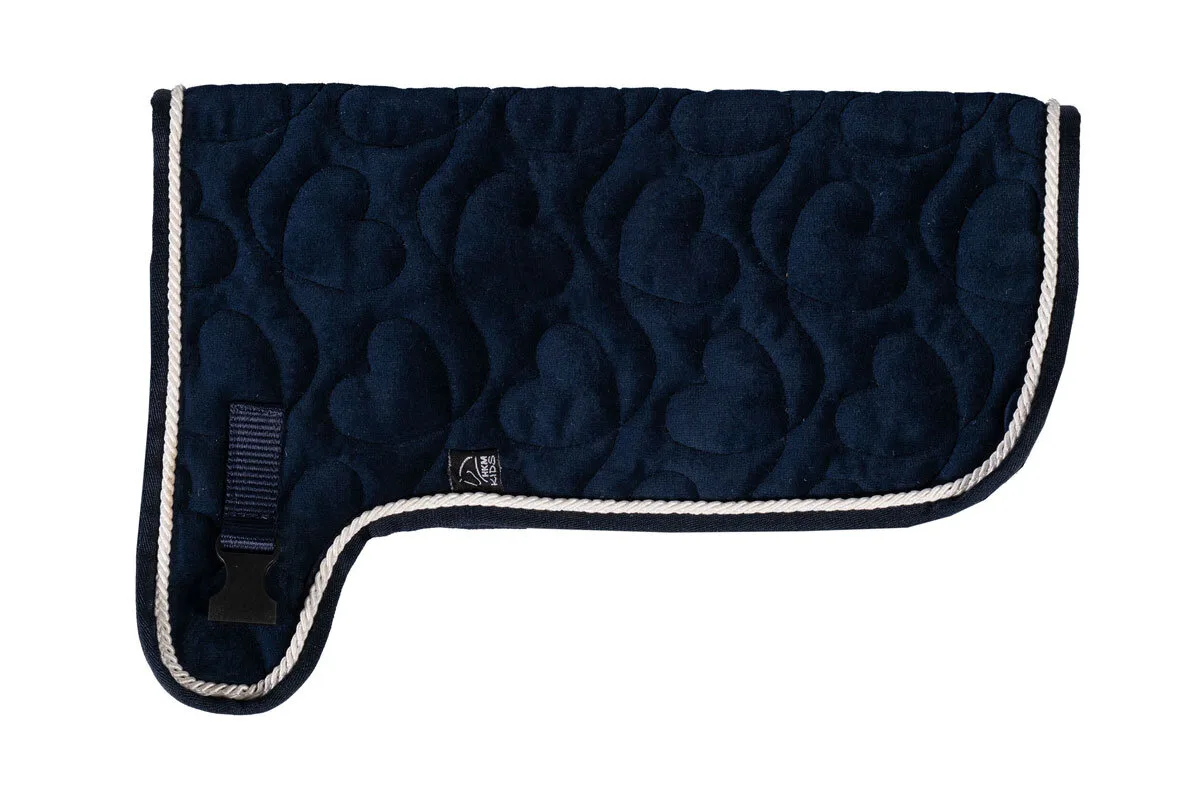 Decke Velvet HOBBY HORSING dunkelblau - HKM - FashionsVida