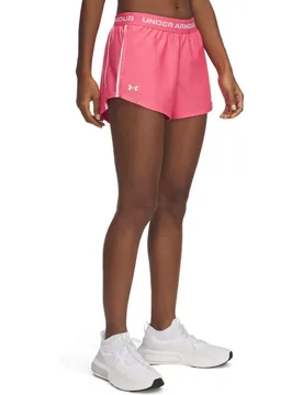 Tech Play Up Damen Shorts, pink LG - Under armour - FashionsVida