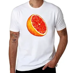Grapefruit Pattern - Blue T-Shirt anime tshirt essential t shirt T-Shirt