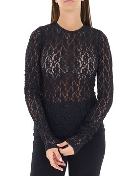Maglia in pizzo LIU JEANS NERO S