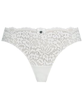 Hunkemöller Tanga 'Marine' blanco
