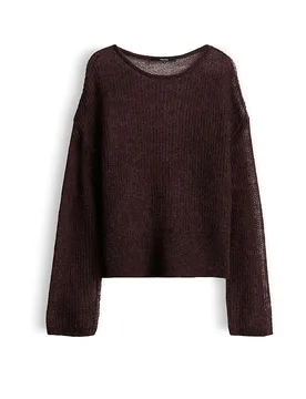 Pullover TIVORA marrón 38 - someday - FashionsVida