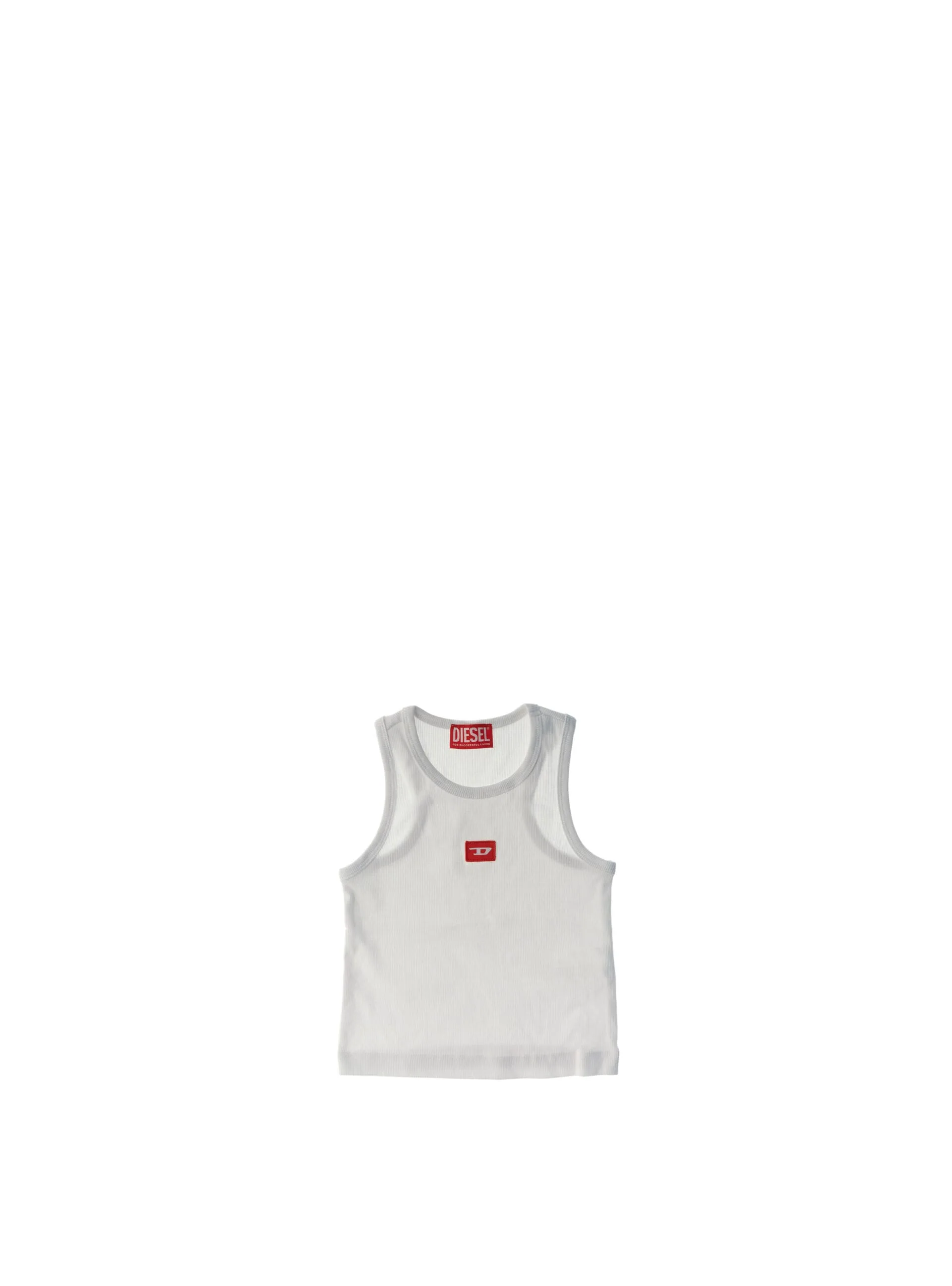 Canotta in cotone JUNIOR GIRL PANNA 6Y - Diesel - FashionsVida