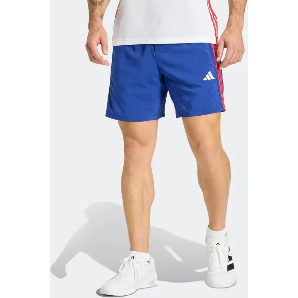 Pantalón corto de hombre Essentials Base 3 Stripes - Adidas - FashionsVida