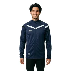 Sweat-shirt à Zip Victoire Marine / White XL