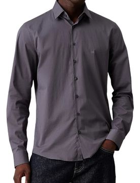 Camicia grigia slim fit K10K108229