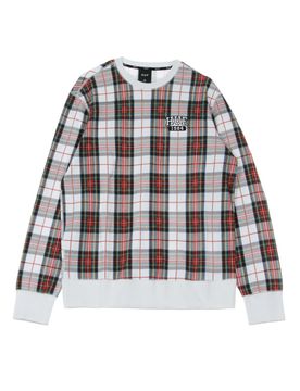 Felpa Leggera Girocollo Uomo Spungen Crew White