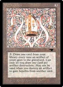 Urza's Miter Antiquities - Magic: The Gathering - FashionsVida