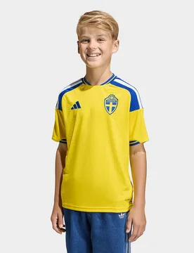 Maglia Home Bambini Svezia 26 - Giallo, giallo giallo Bambino taglia 9-10Y - Adidas - FashionsVida