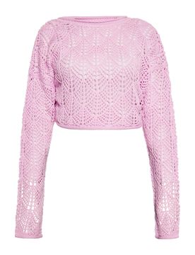 Swirly Jersey rosa claro